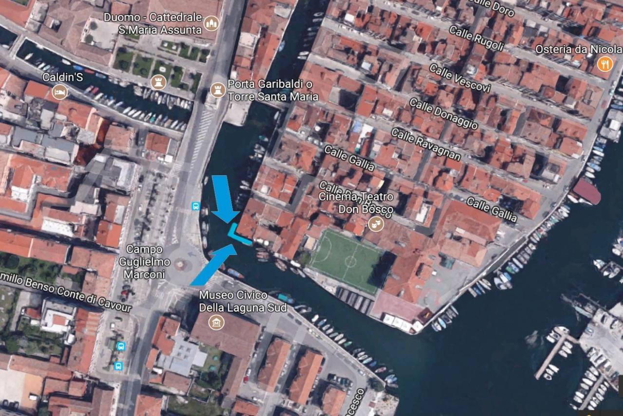 Casa Duse Vista Laguna Chioggia Kültér fotó